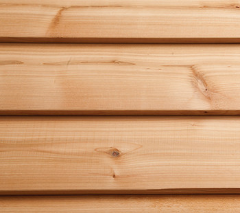 Cedar cladding